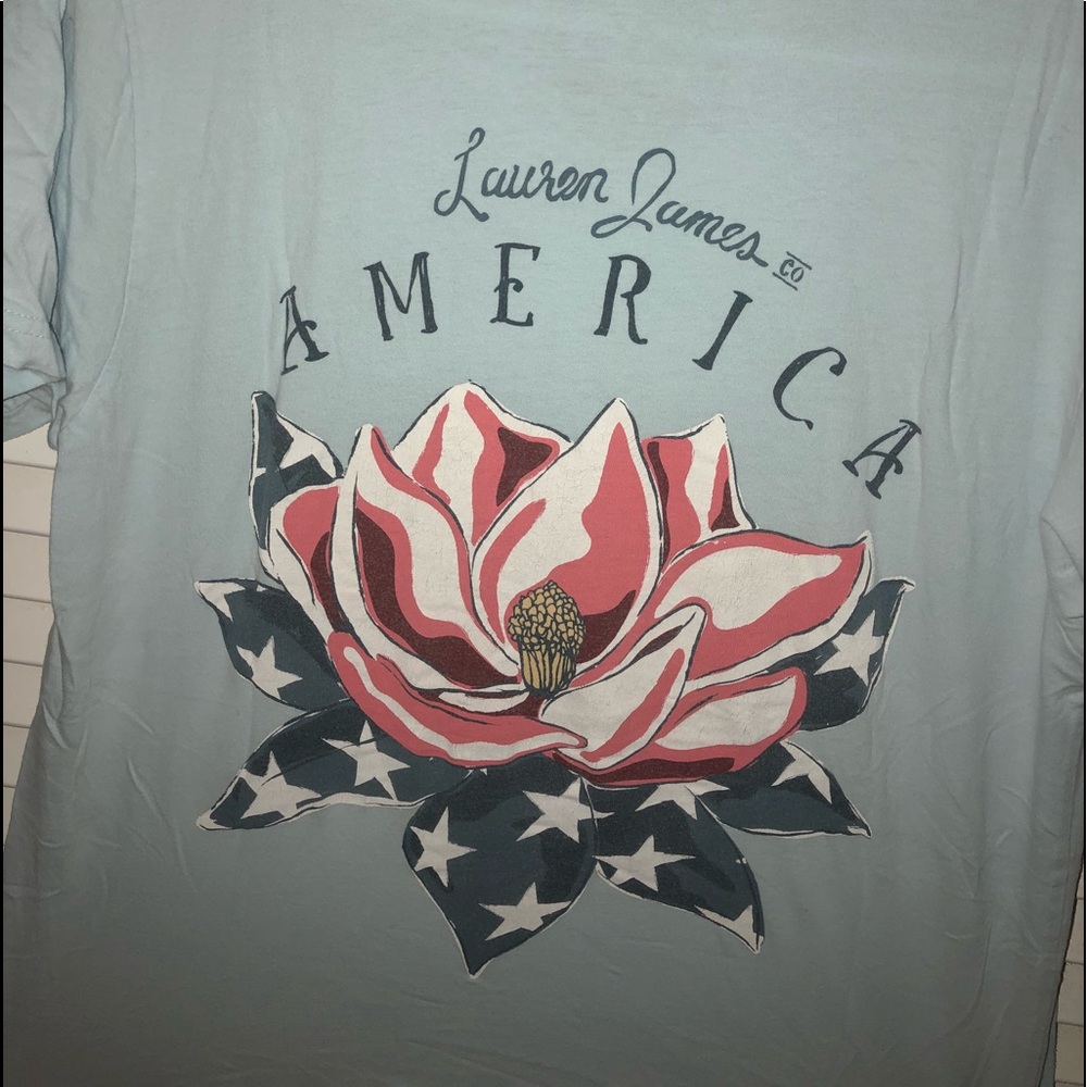 Baby Blue America T-shirt